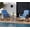 Brown rattan + beige cushion + set of two chairs, variant on Outdoor Wicker Rocking Chair,  Rattan Rocker with Thick Cushion and Sturdy Steel Frame, All-Weather Resistant Wicker Furniture for Porch, Backyard, Garden & Patio