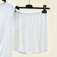 thumbnail image 4 of Shorts Pajamas Sets for Women Summer Soft Modal Sleepwear Sleeveless Versatile Comfy 2 Piece Lounge Set, 4 of 5
