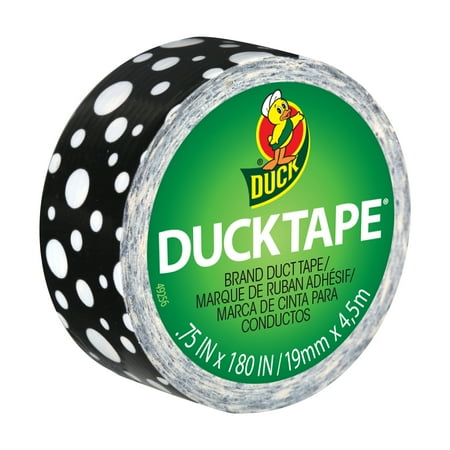 Ducklings Mod Dot .75 In. x 180 In. Mini Duck Tape
