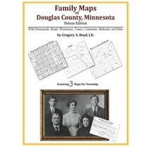 Family Maps of Douglas County, Minnesota (Paperback)