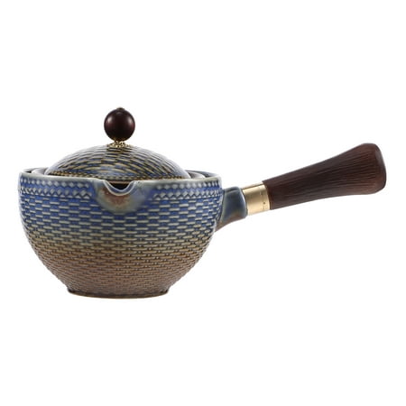 

NUOLUX Chinese Tea Pot Rotating Teapot Ceramic Tea Pot 360 Degree Rotation Tea Pot Decorative Teapot