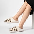 thumbnail image 7 of Ecetana Women's Fuzzy Faux Fur Slippers Memory Foam Warm Winter House Shoes Non Slip Slippers, 7 of 7