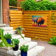 thumbnail image 6 of Marion Rose 'Spirit Of The Prairie' Outdoor All-Weather Wall Decor, 6 of 7