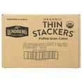 thumbnail image 6 of Lundberg Family Farms Organic Thin Stackers Lightly Salted Brown Rice Cake, 6 Ounce -- 6 per Case., 6 of 6