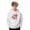 White, variant on IWRICH Kids Funny Ice Cream Drips Hoodie 4 1 Graphic Sweatshirt For Boys and Girls Loose Casual Pullover tops,size 1-12 years White 160