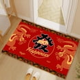 thumbnail image 5 of Harpi Area Rugs Living Room Clearance, Rugs Happy Year Door Mat Chinese 2024 Year Of Dragon Entrance Way Indoor Front Door Welcome Rugs Household Carpet Outside Door, 5 of 6