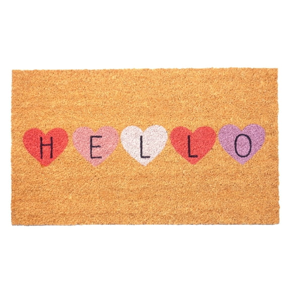 Calloway Mills 107251729 Heart Hello Doormat 17" x 29"