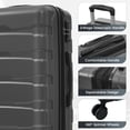 thumbnail image 5 of imerelez 24 Inch Hardshell ABS Checked Luggage, Durable Expandable Travel Suitcase with Spinner Wheels, TSA Lock, 5 of 8