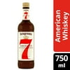 Seagram's 7 Crown American Blended Whiskey, 750 mL Glass Bottle, 40% ABV
