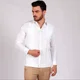 thumbnail image 2 of Guayabera Yucateca De Lino Mod Hoctún Acabado Cola De Raton, 2 of 7