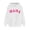 White, variant on Hueook Boho Tops for Women Printed Off Shoulder Sleeves Long Sleeved Hooded Sweatshirt White 2X
