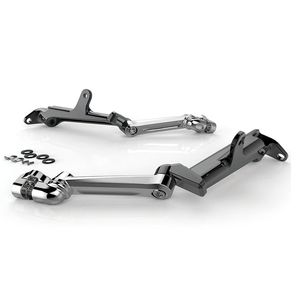 CIRO Floorboard Highway Peg Mounts with Chrome Arm (60100)