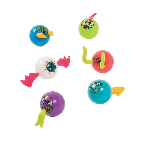 Monster Character Balls - 24 Pieces