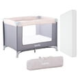 thumbnail image 1 of Cuna Corralito para Bebé Bamby Con Colchón Impermeable 100x70cm Beige, 1 of 10