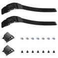 thumbnail image 2 of 2 Sets Mens Snowboard Skates Buckles Accessory Roller Skates Buckle Skating Shoes Strap Inline Skates Men, 2 of 4