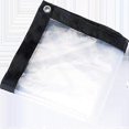 thumbnail image 2 of 2 x 1m Bâche Transparente Imperméable avec Illets, Auvents et Bâches, Bâche Résistante aux Intempéries, Pliable, 2 of 5