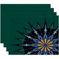 Simply Daisy 18" x 14" Sailor's Delight Geometric Print Placemat