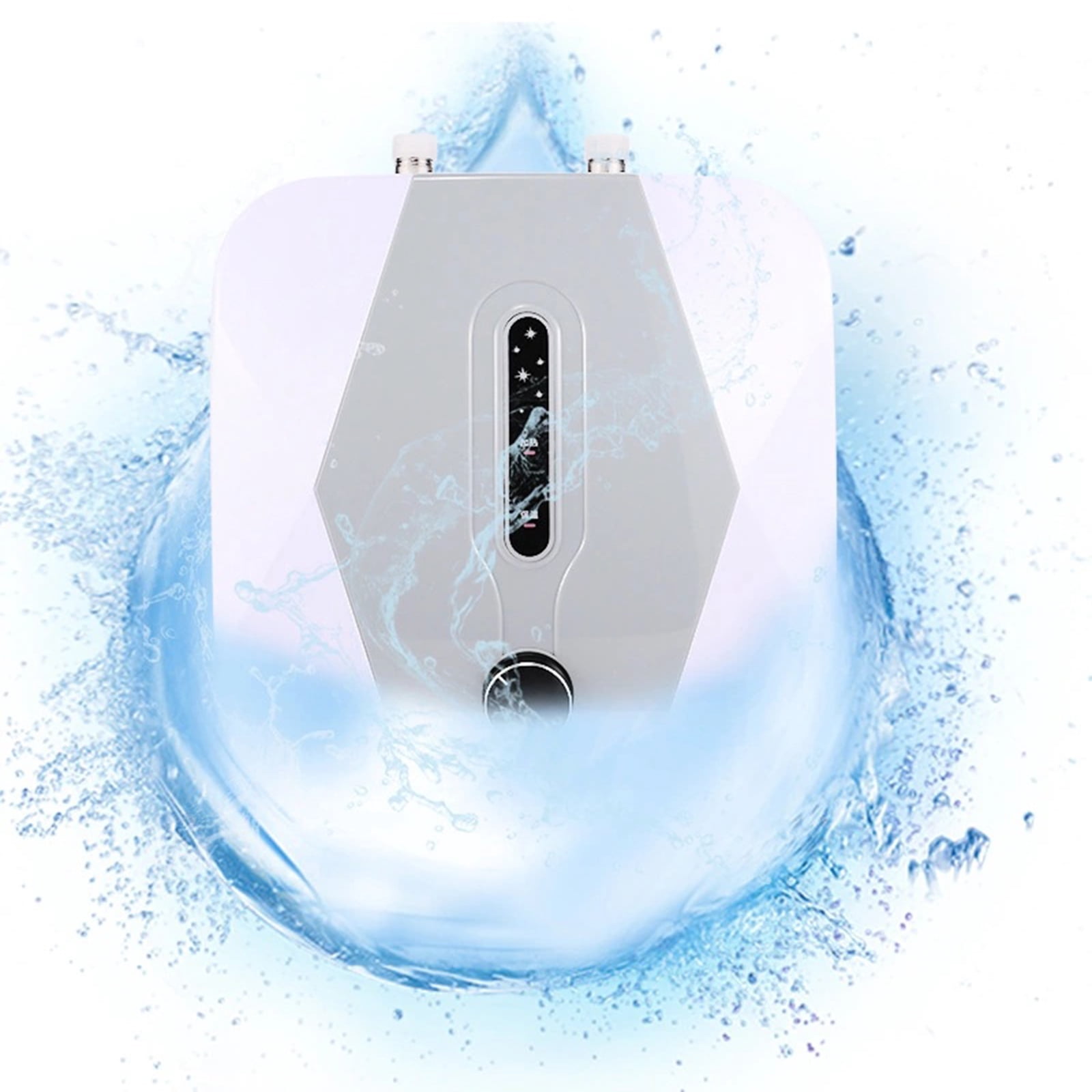 Electric Water Heater with 1500W Power, 2.1 Gallons Capacity, Stainless Steel Liner, 8-15 Minutes Heating, IPX4 Waterproof, Easy Operation with Automatic Insulation