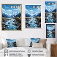 thumbnail image 4 of Designart "National Park Canada Kluane I" Canada Floater Framed Canvas Print, 4 of 7