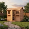 thumbnail image 5 of Outdoor Living Today CD96 Cabana 9 x 6 ft. Garden Shed, 5 of 10
