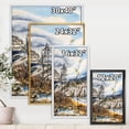 thumbnail image 4 of The Cloudy Sky and The River With Spring Landscape 16 in x 32 in Framed Painting Canvas Art Print, by Designart, 4 of 5