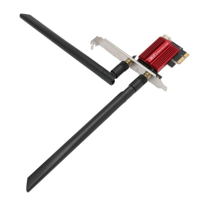 Adaptador De Red Inalámbrico PCIE, Adaptador De Red Inalámbrico De Escritorio 802.11AC Confiable 433Mbps 4.2 WiFi De Doble Banda Para Computadora De Escritorio