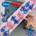 thumbnail image 2 of 5 pares de pequeñas bandas de goma con dibujos animados de Disney Stitch, horquillas Kawaii, cuerda para el pelo, accesorios para el cabello para niñas, regalos, 2 of 4