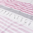 thumbnail image 4 of 100% Cotton Fouta Beach Towel, Meera Stripes (Fuschia), 4 of 4
