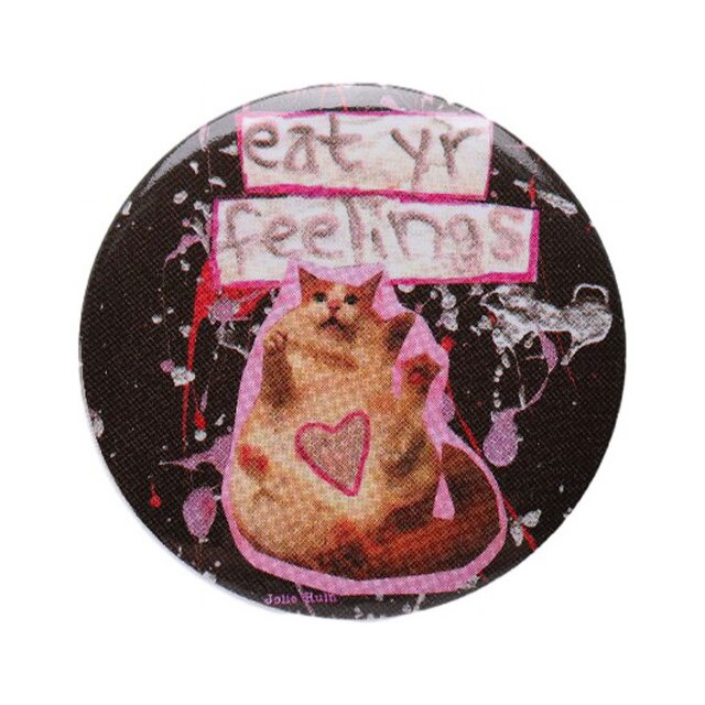 Alfileres redondos creativos de hojalata para mujer, alfileres de amor, Animal, gato, Rana, Ojo de pato, letra, insignia de Brook de aleación, accesorios de joyería Punk, regalo