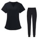 thumbnail image 5 of Conjunto De Bata Médica Para Hombre Y Mujer, Top Y Pantalones Con Cuello En V, Uniformes De Trabajo De Enfermera, Ropa De Trabajo, 5 of 8