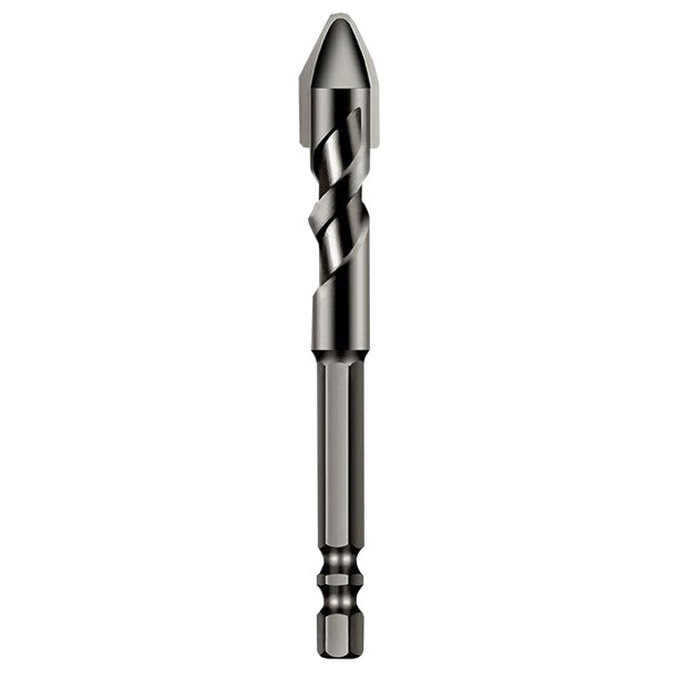 Fiudx Liquidación de ofertas flash Broca torcida, broca excéntrica para perforación de cerámica, broca triangular, baldosas de cerámica completas, ladrillo rojo de vidrio, broca, broca para perforaci