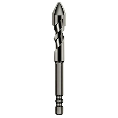 

clearance Crooked Drill Bit Eccentric Drilling Ceramic Triangular Drill Bit Full Ceramic Tile Glass Red Brick Drill Bit Dry Drilling Drill Bit