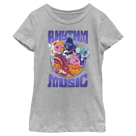 Girl s Sing 2 Rhythm Music Graphic Tee Athletic Heather X Small