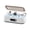 WHITE, variant on Ultrasonic Cleaner Machine Eyeglass 650ml Mini High-frequency Vibration Cleaning For Glasses Jewelry Denture Pacifier