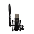 thumbnail image 3 of RØDE NT1 5th Generation Large-diaphragm Studio Condenser Microphone with XLR and USB Outputs, Shock Mount and Pop Filter for Music Production, Vocal Recording and Podcasting (Black), 3 of 4