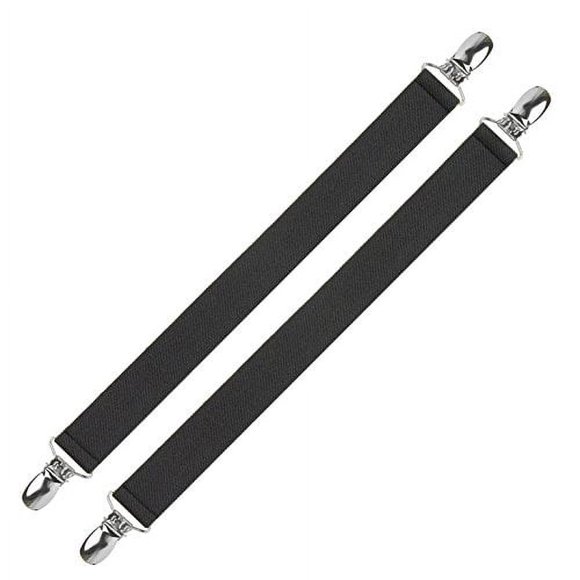Hold'Em Étrier de Moto Biker Sangle Élastique Extra Solide Pince en Métal Fabriqué aux É.-U. Pinces de Jambe Pince-Pantalon-10 Pouces