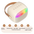 thumbnail image 5 of Micrófono integrado de audio karaoke con Bluetooth con micrófono dividido ligero para exteriores, traje familiar para niños KTV, 5 of 5