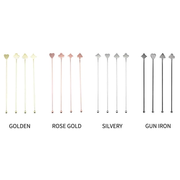 Guozer Stainless Steel Coffee Beverage Stirrer Stirring Cocktail Beverage Swirling Stick