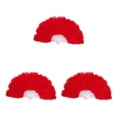 thumbnail image 3 of Cateissary Abanico de plumas para decoración, fiesta plegable, adorno de mano para el hogar, abanicos decorativos, actuación de baile, niños y adultos Type7 NO7 Cateissary CBP089788, 3 of 6