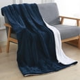 thumbnail image 2 of BNNG Lightweight Cozy Blanket Super Warm And Soft Fuzzy Blanket Thick Fluffys Blankets For Winter,Washable Plush Couch Blanket Lightweight Cozy Cable Knit Throw Blanket Thick Warm Throw Blanket, 2 of 2