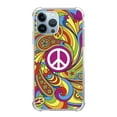 thumbnail image 1 of Peace Love Case Compatible with iPhone 13 Pro Max,Unique Art Design TPU Bumper Cover Case, 1 of 5