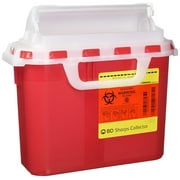 BD 5.4 Quart Red Horizontal Entry Sharps Container, 305517 PT# 305517- Container Sharps Horizontal Entry Red 5.4qt Ea by, Becton-Dickinson By The BectonDickinson Incorporated,USA