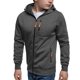 thumbnail image 2 of Cowsor Boy's Fleece Hoodie Casual Long Sleeve 1/4 Zipper Pullover Sweatshirts, 2 of 7