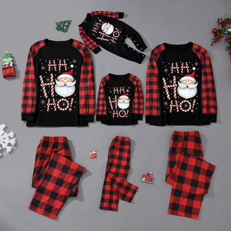 

LEEy-world Matching Christmas Pajamas For The Whole Family Matching Christmas Pajamas For Family And Couples Red XXL