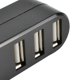 thumbnail image 2 of Adaptador divisor USB 2,0 de alta velocidad de 3 puertos para ordenador portátil/tableta PC Afortunado Sencillez, 2 of 5
