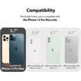 thumbnail image 2 of Ringke Fusion Compatible with iPhone 12 Pro Max Case, Shockproof TPU Cover - Smoke Black, 2 of 5