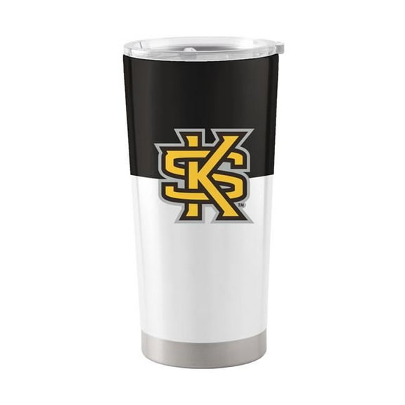 Logo Brands 577-S20T-11 Kennesaw State 20 oz Colorblock Stainless Tumbler