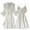 Z01-White, variant on BYHONG New Satin Silk Pajamas Nightdress Women Robes Underwear Sleepwear Lingerie Womens Underwear Red XXXL