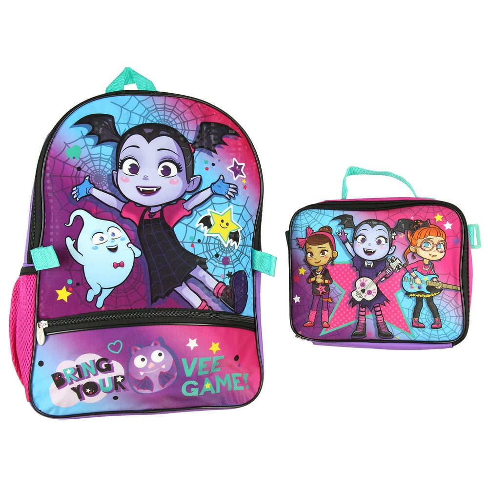 Bioworld - Disney Vampirina Backpack and Lunch Box Set (Detachable ...