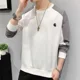 thumbnail image 3 of Camiseta para hombre, ropa para hombre empalmada, sudadera con estampado superior, nueva con alta calidad, moda Harajuku, emo, marca alta F, 3 of 5